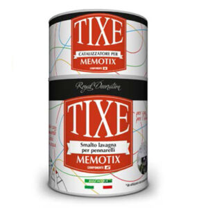 MEMOTIX SMALTO LAVAGNA PER PENNARELLI 750 ML COMPRESO DI ( * = componente A + componente B)